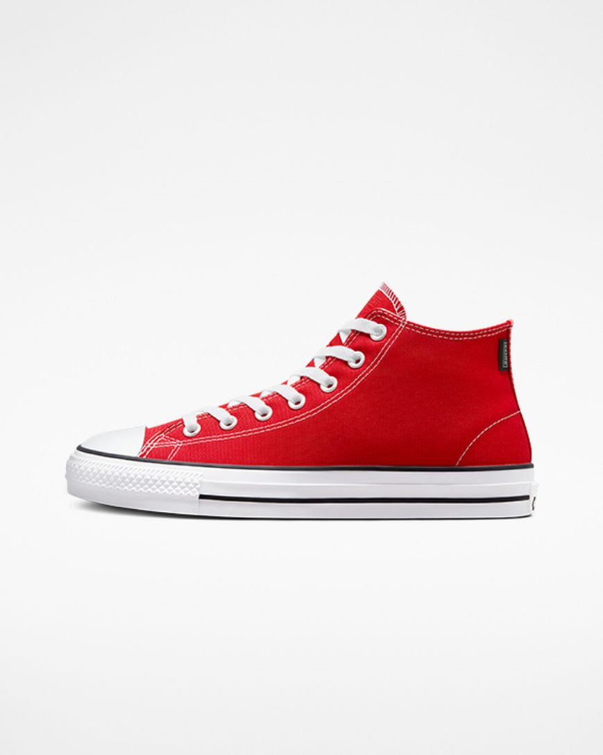 Bascheți Barbati Converse CONS Chuck Taylor All Star Pro Rosii Albi Negrii | RO AFTGD109